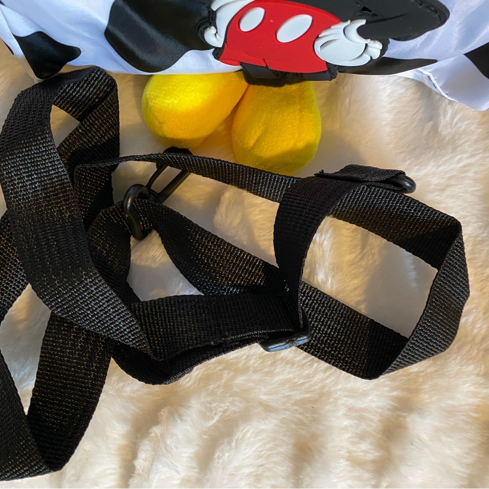 DISNEY Mickey Mouse Insulated Backpack with Hanging Legs NEW - Picture 6 of 6